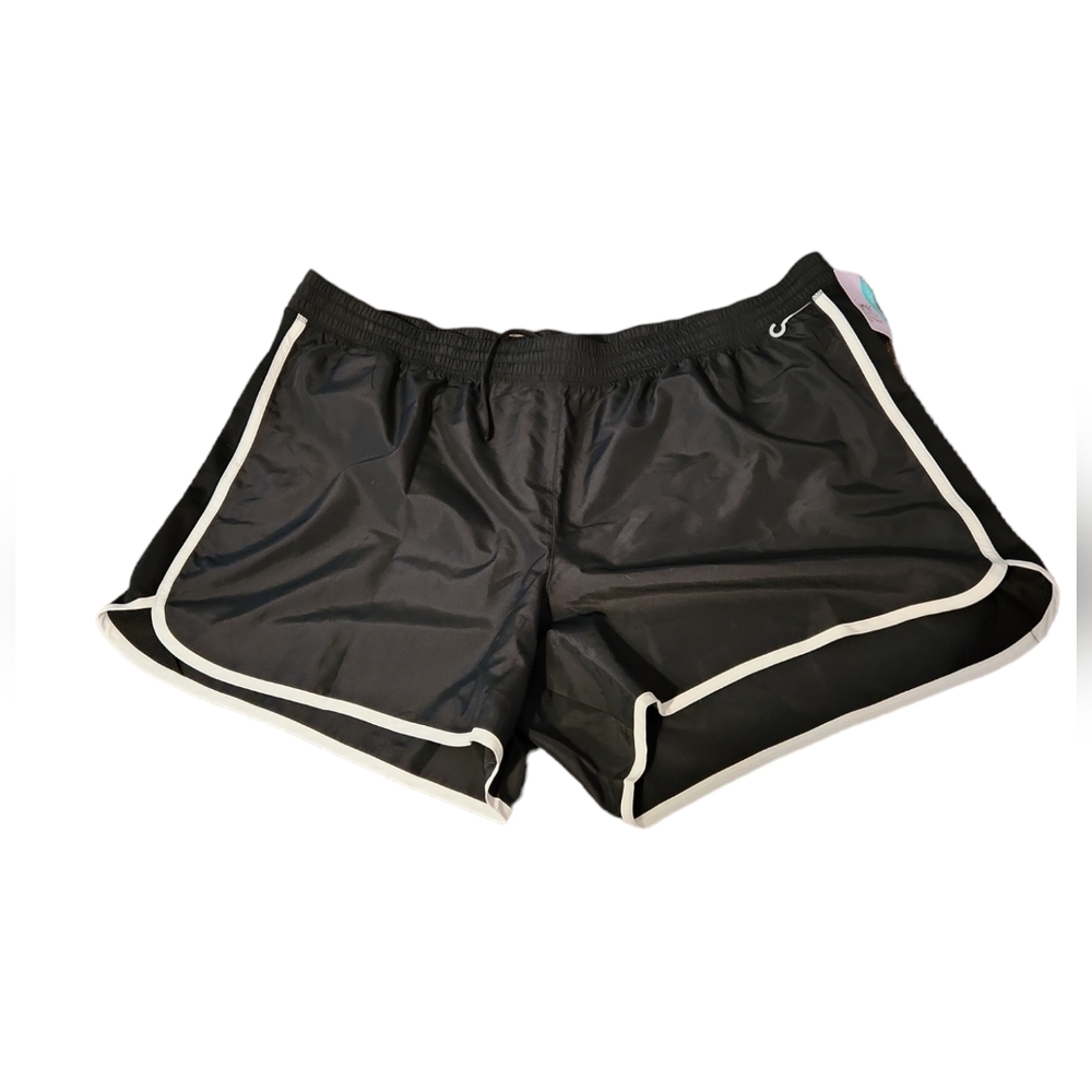 NWT Just my size Black Active Shorts Sz  4X